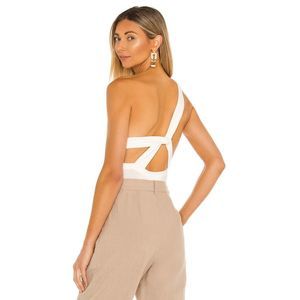 NEW The Line by K Aisling Bodysuit in Bone Size S REVOLVE MSRP $125
